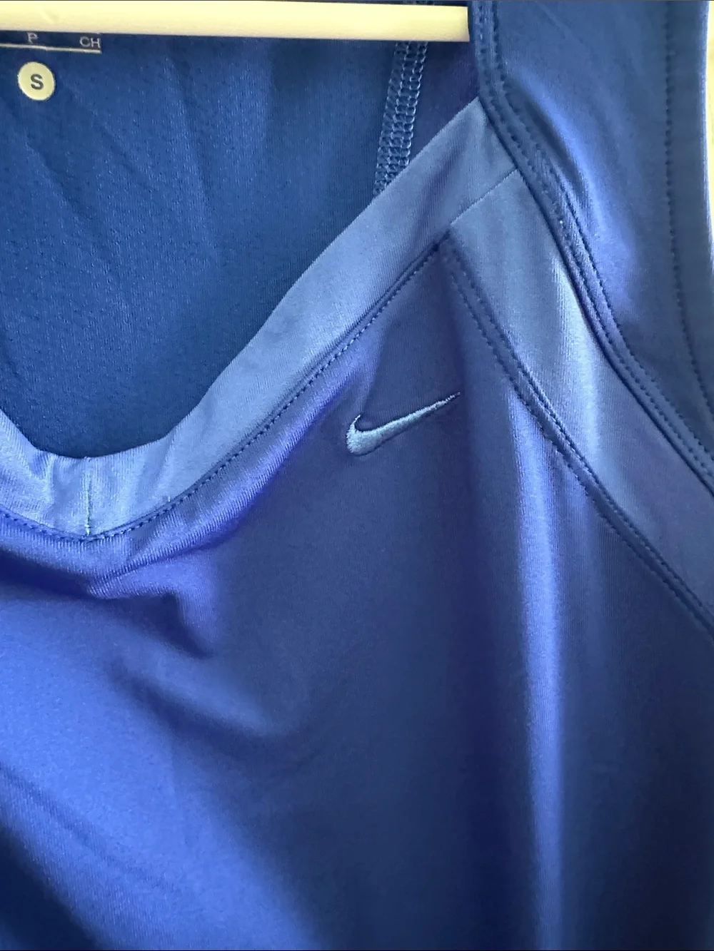 Nike Women's Dri-FIT Athletic Tank Top - Blue